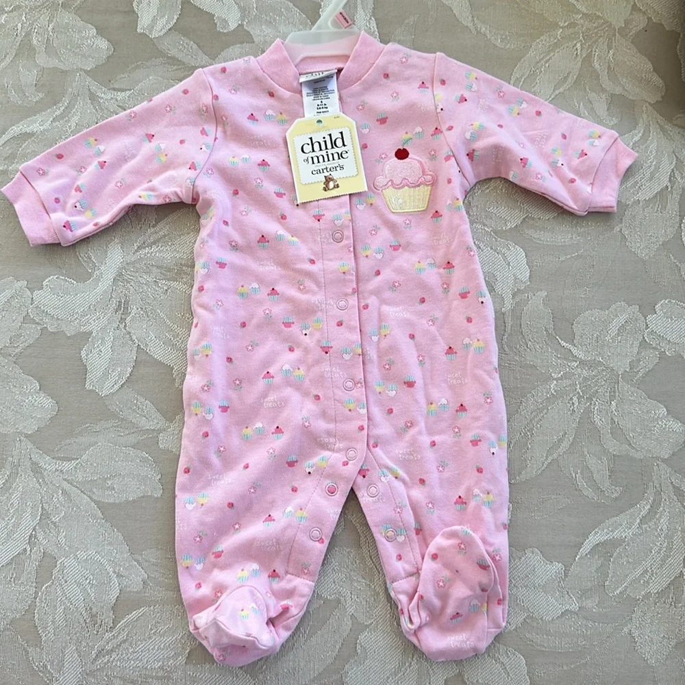 Carter’s Girls Child of Mine Sleep & Play 0-3 Months